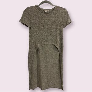 Express High/Low Knit Top